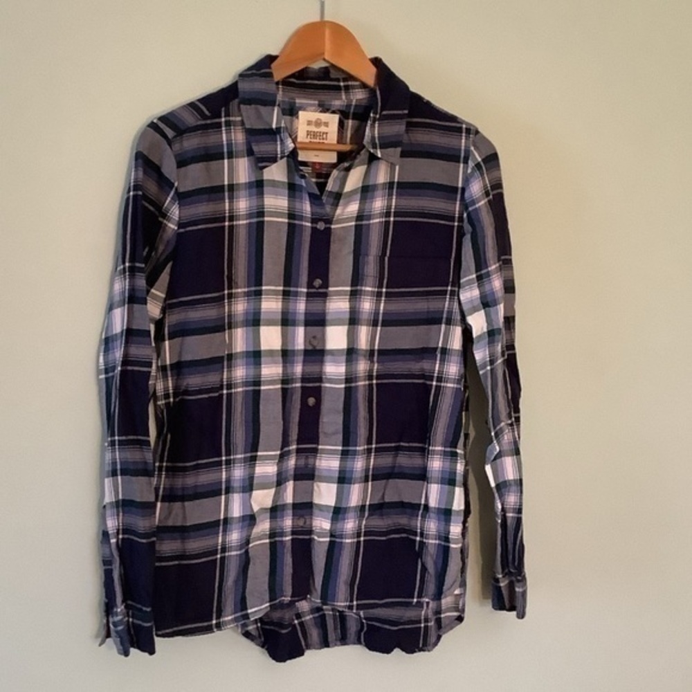 Plaid Button Down